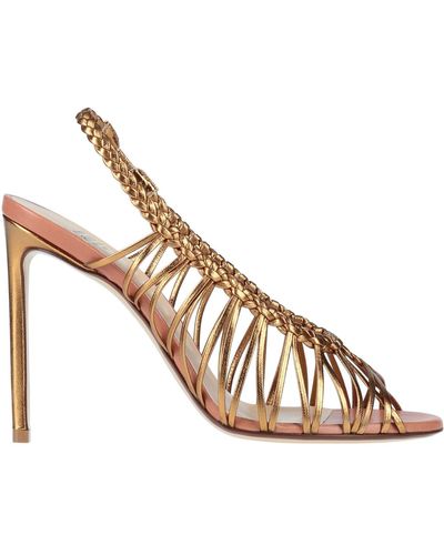 Francesco Russo Sandals - Metallic