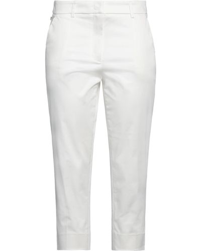 Trussardi Cropped Trousers - White