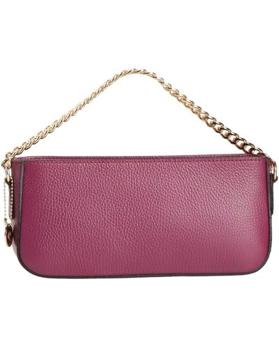 Laura Di Maggio Handbag Soft Leather - Purple