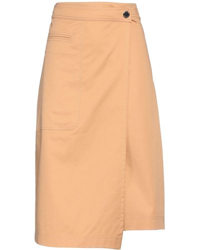 Patrizia Pepe Midi Skirt - Orange