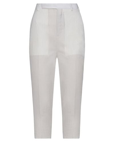 Rick Owens Cropped Trousers - Grey