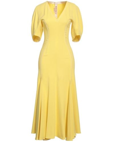 Marni Midi Dress - Yellow
