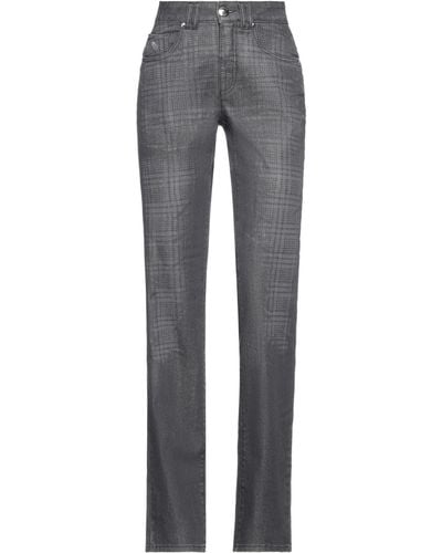 Angelo Marani Pantalon en jean - Gris