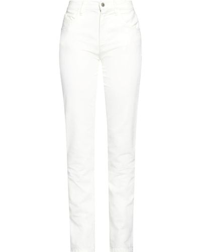 The Attico Pantalon en jean - Blanc