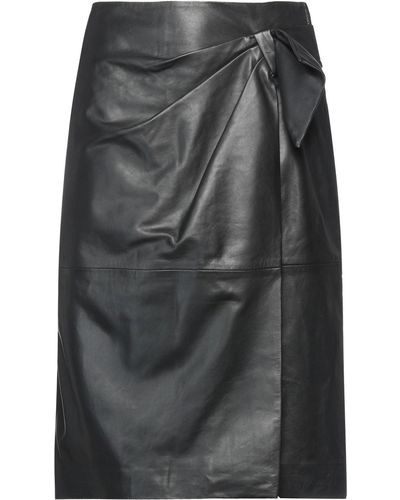 Alberta Ferretti Midi Skirt - Gray