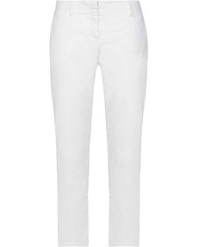 Siviglia Pantaloni Cropped - Bianco