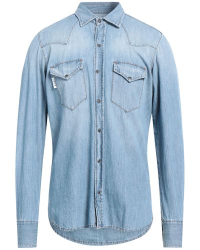 Berna Camicia Jeans - Blu