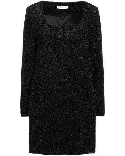 Harris Wharf London Mini-Kleid - Schwarz