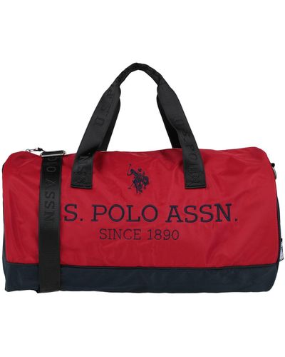 U.S. POLO ASSN. Duffel Bags - Red