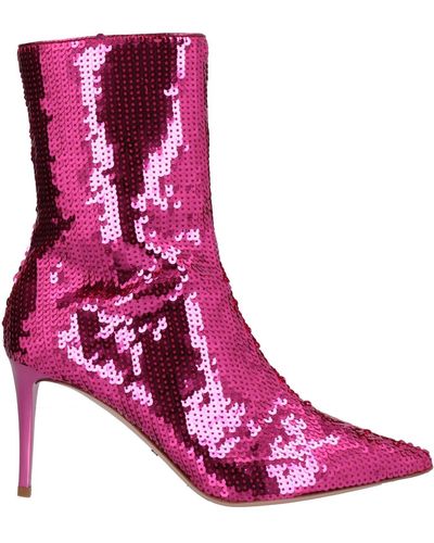 Elisabetta Franchi Ankle Boots - Purple