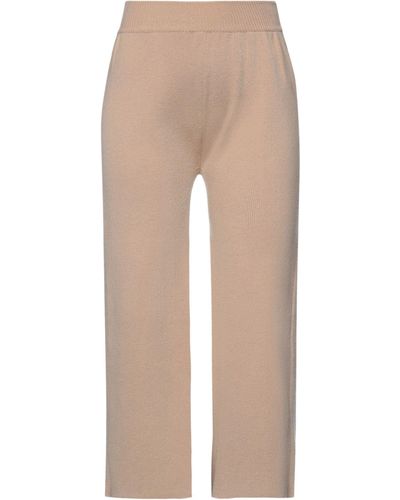 Ryan Roche Cropped Trousers - Brown