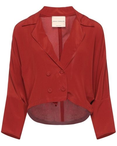 Erika Cavallini Semi Couture Blazer - Red