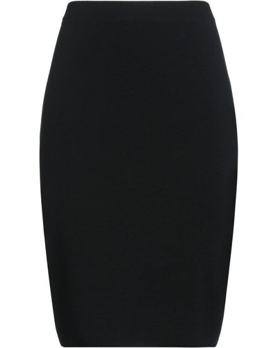 D.exterior Midi Skirt - Black