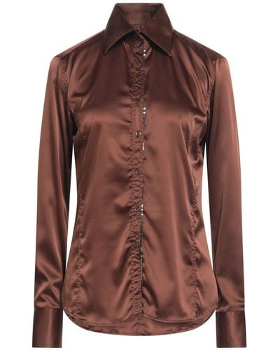 Aglini Shirt - Brown