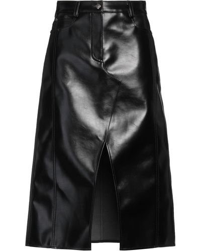 MSGM Midi Skirt - Black