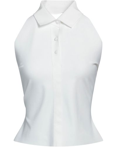 La Petite Robe Di Chiara Boni Polo Shirt - White