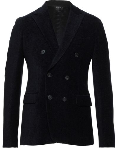 Grey Daniele Alessandrini Suit Jacket - Blue