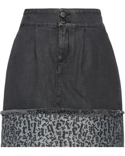 Karl Lagerfeld Denim Skirt - Grey