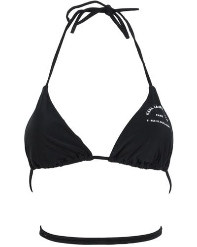 Karl Lagerfeld Haut de maillot plage - Noir