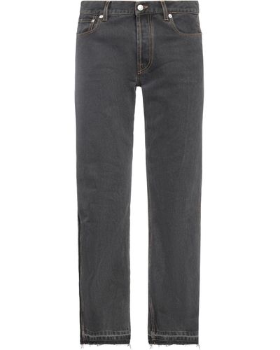 Alexander McQueen Pantaloni Jeans - Grigio