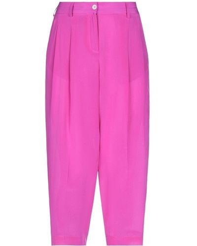 Jejia Cropped Trousers - Pink