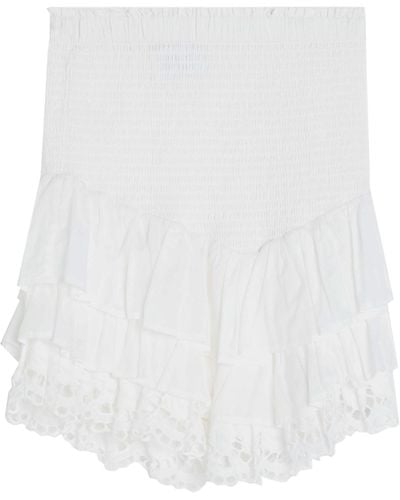 Isabelle Blanche Mini Skirt - White