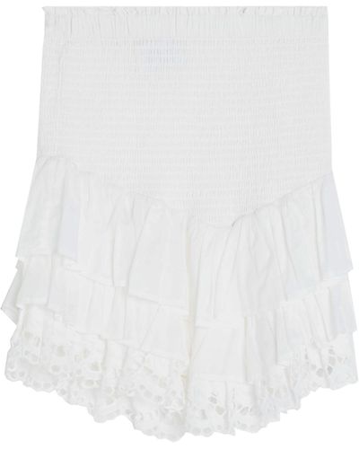 Isabelle Blanche Mini Skirt - White