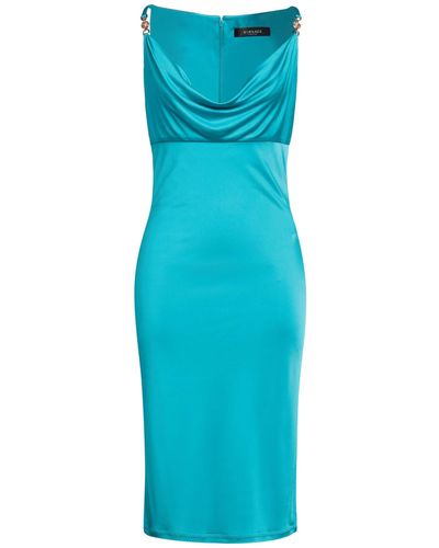 Versace Midi Dress - Blue