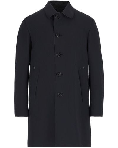 Manuel Ritz Overcoat & Trench Coat - Blue