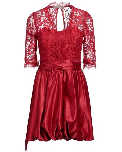 Rinascimento Mini Dress - Red