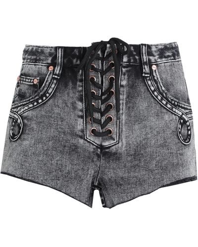 One Teaspoon Shorts Jeans - Grigio