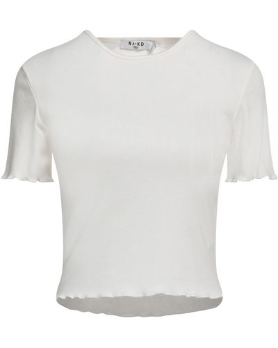 NA-KD T-shirt - White