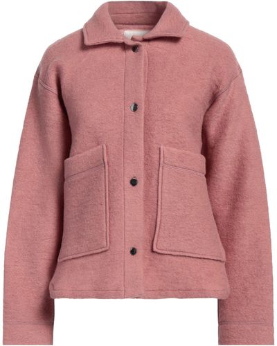 Deha Pastel Jacket Wool, Polyester - Pink
