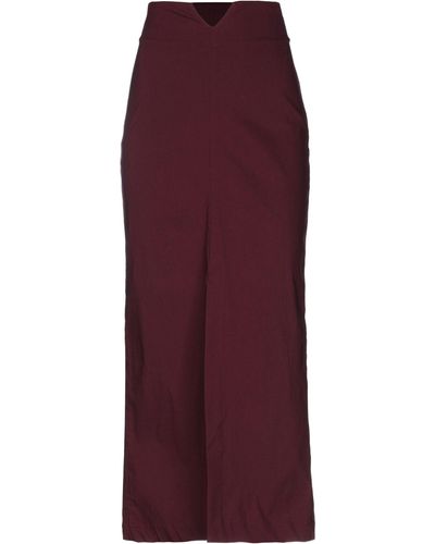 Erika Cavallini Semi Couture Long Skirt - Purple