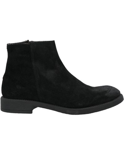 Daniele Alessandrini Midnight Ankle Boots Leather - Black