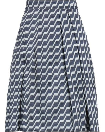 Emporio Armani Midi Skirt - Blue