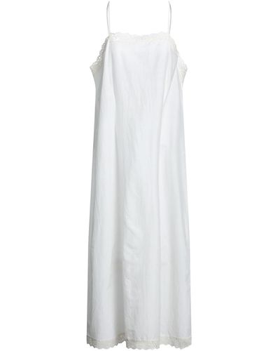 Péro Midi Dress - White