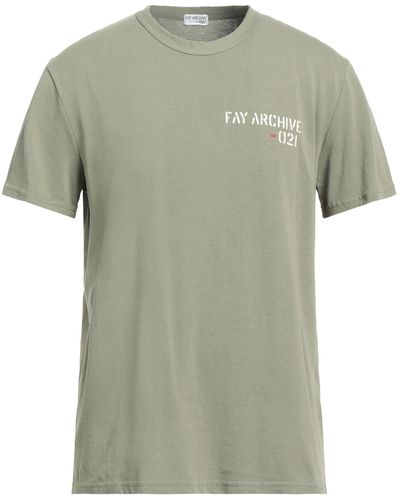 FAY ARCHIVE T-shirts - Grün