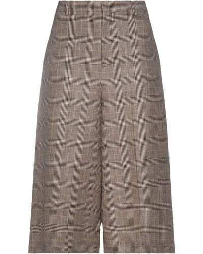 Celine Cropped Trousers - Natural