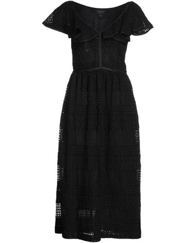 Giambattista Valli Midi Dress - Black