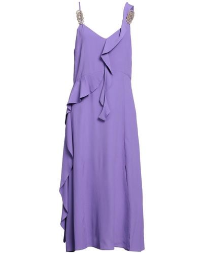 SIMONA CORSELLINI Midi Dress - Purple