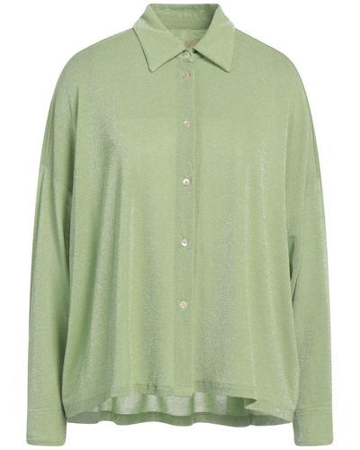 Momoní Light Shirt Viscose, Polyester, Polyamide, Elastane - Green
