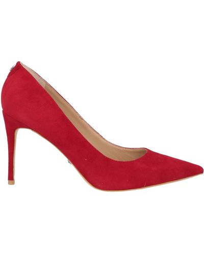 Guess Brick Pumps Leather - Red