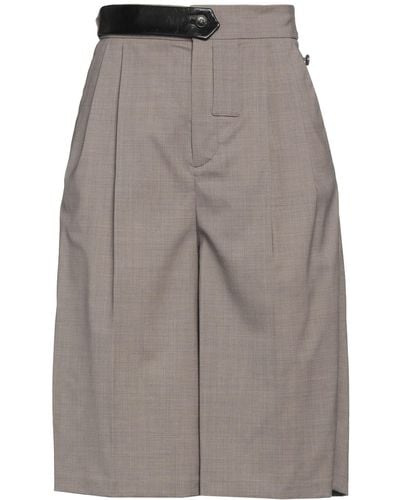 The Mannei Cropped Trousers - Grey