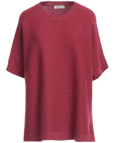 Le Tricot Perugia Sweater - Red