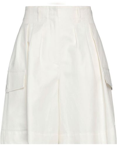 Moncler Shorts & Bermuda Shorts - White