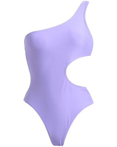 Pieces One-piece Swimsuit - Purple