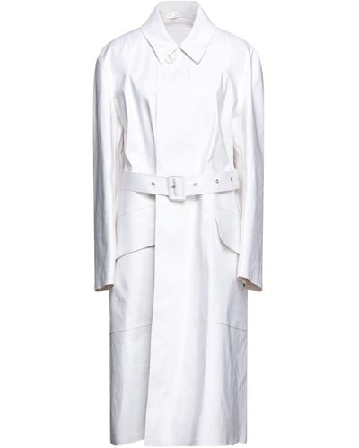 Maison Margiela Overcoat & Trench Coat - White