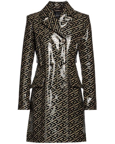 Versace Overcoat - Black