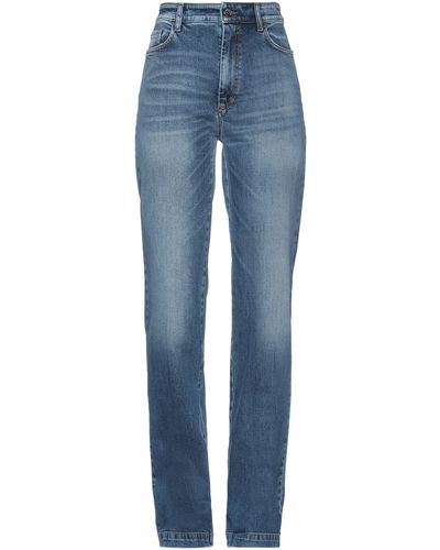 Sportmax Code Denim Trousers - Blue